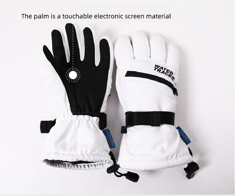 Watertrace Ski Gloves Ultralight Waterproof Winter Warm Gloves Snowboard Gloves Motorcycle Riding Snow waterproof gloves