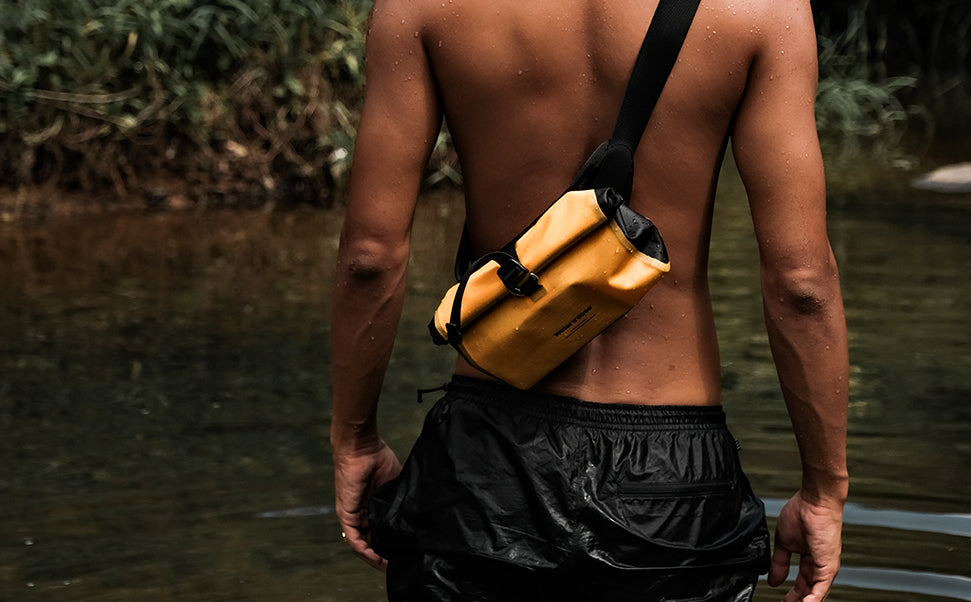 watertrace Waterproof Snorkeling Bag Waterproof Fanny Pack Waist Bag Canoe Kayaking Rafting Surfing Swimming Boating Paddle Board IPX8