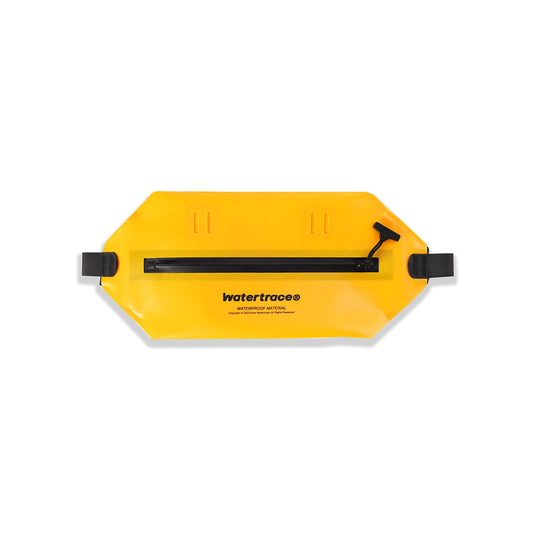 Watertrace Waterproof Fanny Pack, Black, Yellow, Crossbody Waist Bag for Kayaking, Rafting, Swimming, Surfing, Paddle Board, Boating