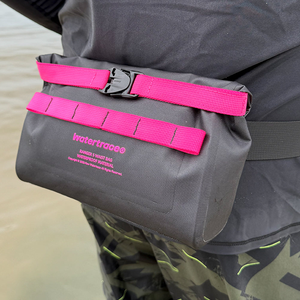 Watertrace Waterproof Waist Bag, for Surfing, Paddleboarding, Boating,Cycling,Water Park Activities