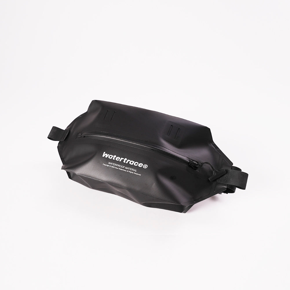 Watertrace Waterproof Fanny Pack, Black, Yellow, Crossbody Waist Bag for Kayaking, Rafting, Swimming, Surfing, Paddle Board, Boating